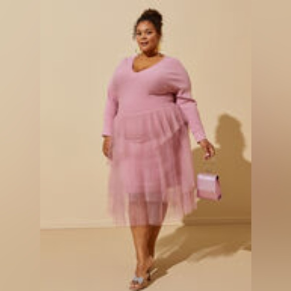 Pink Tulle Dress
